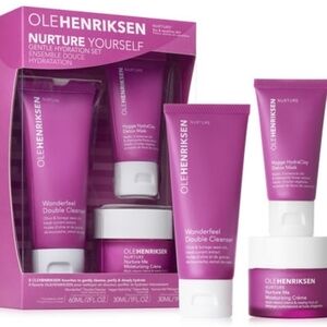 New Sealed Ole Henriksen Nurture Yourself Skincare Set - Purple